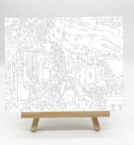 Pintura por Números Personalizada con Marco, Paisaje, Precio de Fábrica, BSCI - Product Image 4