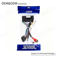 Câble d'alimentation pour autoradio Meihua pour Hyundai Kia Sorento/Accent/H1/Tuscon, câble de navigation GPS, adaptateur avec Canbus