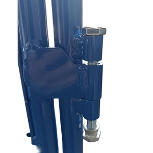 Armazém de aço ou gaiola dobrável do armazenamento do escritório com 3 camadas do espaço pessoal com portas do fechamento - Product Image 5