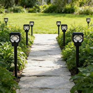 Luz Nocturna LED para Exteriores con Sensor de Movimiento, Funciona con Pilas Secas, 50 Lúmenes, 5000K, IP65, Luces de Pared para Jardín, 6V, Rango de Detección de 5-8 Metros - Product Image 2