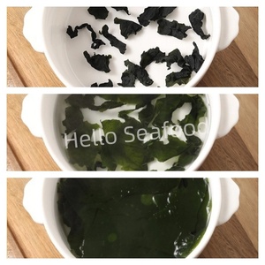 Flocons de moutarde de mer séchée en vrac 10kg-Méthode traditionnelle séchée au soleil, riche en minéraux, pour soupe miso - Product Image 2
