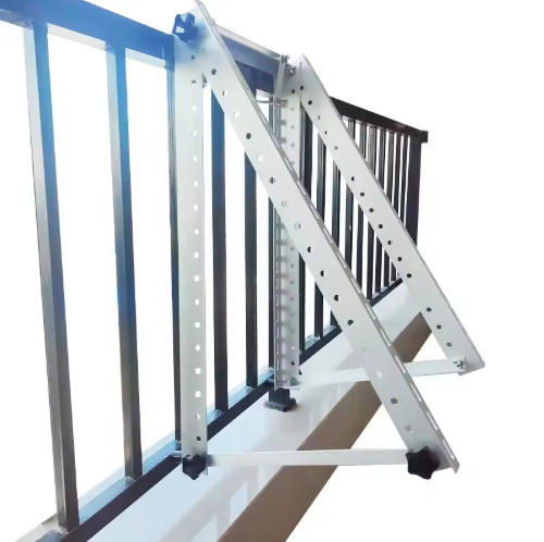 Ready to Use Triangle Solar Mount Bracket Flat Roof Solar Panel Installation Support System