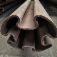 Tubo de Acero Estirado en Frío con Forma Especial ASTM A519 de 5.512"* 0.630", Tubería Estructural para Soporte Principal de Poste de Alumbrado Público Inteligente