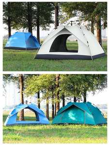 เต็นท์ปิกนิกสำหรับตั้งแคมป์กลางแจ้งแบบพกพาพับได้เต็นท์ตั้งแคมป์เปิดแบบอัตโนมัติเต็มรูปแบบ - Product Image 6