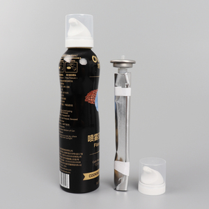 Bombolette spray <span class=keywords><strong>per</strong></span> aerosol in alluminio con <span class=keywords><strong>olio</strong></span> d'<span class=keywords><strong>oliva</strong></span> da 200ml con attuatore bov - Product Image 3