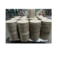 Fil de jute 100 % naturel en gros, filé à l'anneau, écologique, avec logo personnalisé, longueur sur mesure, meilleure qualité, pour amarrage de bateaux et emballage
