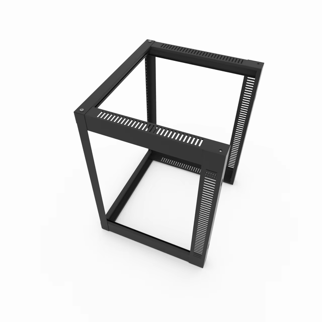 Mingway WM12 19inch 14U Open Frame Server Rack Wall Mount Network High Quality Cold Steel 1.5mm Powder Coated 500lbs Capacity