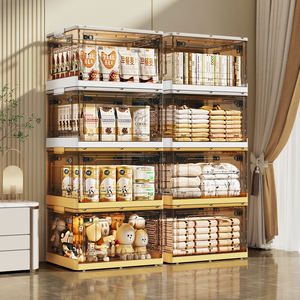 Vente en gros d'usine d'ensemble Offre Spéciale moderne pour chambre à coucher boîte pliable en <span class=keywords><strong>plastique</strong></span> organisateur de rangement ménager <span class=keywords><strong>caisse</strong></span> pliable en <span class=keywords><strong>plastique</strong></span> <span class=keywords><strong>avec</strong></span> <span class=keywords><strong>couvercle</strong></span> - Product Image 5