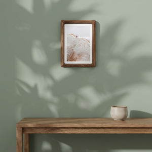 Wholesale Custom-sized Modern Eco-Friendly Handmade Creative Giclee Print Home Decoration Display Stands Walnut <b>Photo</b> <b>Frames</b> - Product Image 4