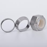 Raccord de compression NAI LOK en acier inoxydable pour tube de 1/4, 1/2, 3/8, 3/4, 1 pouce de diamètre extérieur avec double ferrule pour l'huile et le gaz