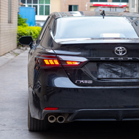 Ensemble de feux arrière RGB de haute qualité pour Toyota Camry 2018-2024, feux arrière LED, clignotants dynamiques, commande par application