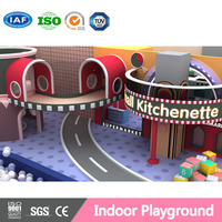 Équipement de jeu en plastique pour enfants pour parcs d'attractions, château gonflable intérieur, espace de jeu commercial, utilisation en centre commercial, grande capacité
