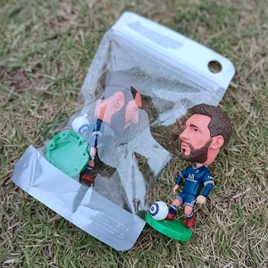 Figurines en PVC de l'équipe de football du Qatar, modèle de figurine de l'étoile du football Mesi, ornements, cadeaux, supports de figurines - Product Image 6