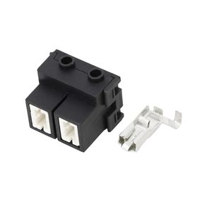 Honha Connettore Elettrico Femmina a 2 Vie per Auto, in Rame, ad Alta <span class=keywords><strong>Corrente</strong></span>, H7-2B <span class=keywords><strong>12V</strong></span>, Adattatore per Cablaggio, Spina di Alimentazione - Product Image 1