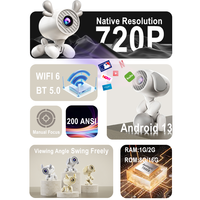 HY300 Mini 4K Mini proyector 4K Android 13 TV Wifi Proyector 4K Home Theater Video Projecteur MINI Proyector portátil