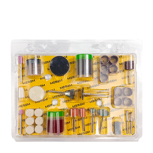 Kit de meulage, polissage et découpe ZHCY 105 pièces pour meuleuse électrique avec tampons de polissage et embouts abrasifs - Product Image 1