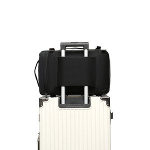 Men's <b>Backpack</b> <b>Large</b> Capacity 20-35L Interior Compartment Business Travel Lightweight Solid Color Detachable Straps - Product Image 2