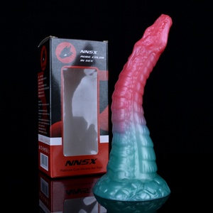 NNSX Dildo de Nudo de Caballo para Masturbación, Juguete Sexual de Doble Uso Vaginal y Anal para Orgasmo - Product Image 3