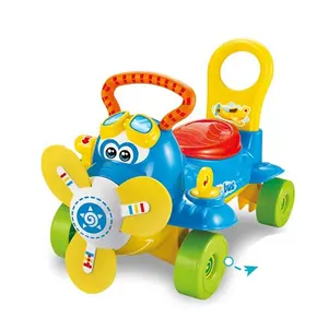 <span class=keywords><strong>Coche</strong></span> de alta calidad <span class=keywords><strong>para</strong></span> niños, juguete con luces eléctricas a pilas, música y forma de aviones de dibujos animados - Product Image 1