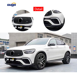 GUGO pour <span class=keywords><strong>Mercedes</strong></span>-Benz <span class=keywords><strong>GLC</strong></span> X253 2020-<span class=keywords><strong>2022</strong></span> Kit carrosserie de calandre avant Nouvelle mise à niveau <span class=keywords><strong>2022</strong></span> <span class=keywords><strong>GLC</strong></span> 63 AMG Pare-chocs avant arrière Pièces automobiles - Product Image 4
