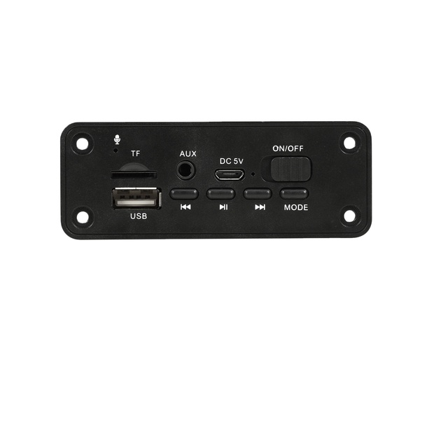 Blue. tooth 5.0 MP3 Decoder Board DC 5V Audio Module USB TF Radio FM Receiver Support Call MP3 Player 2 x 3W Amplifier For Car