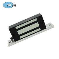 Serrure de porte électrique de sécurité en alliage d'aluminium de haute qualité 12V 60Kg, système de contrôle d'accès, aimant EM Maglock électromagnétique
