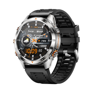 Reloj Inteligente Deportivo para Hombre DF KT80 con Linterna, Monitor de Ritmo Cardíaco, Llamadas, Resistente al Agua, Rastreador de Fitness, Reloj Inteligente 2025 - Product Image 2