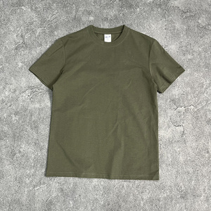 เสื้อยืดสตรีทแวร์ทรงโอเวอร์ไซส์ คอตตอน/โพลีเอสเตอร์ถัก 210 กรัม พิมพ์โลโก้คุณภาพสูงตามสั่งสำหรับผู้ชาย - Product Image 2