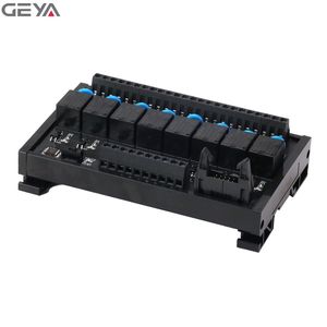 GEYA FY-T73-8C दीन रेल पैनल माउंट <span class=keywords><strong>8</strong></span> चैनल इंटरफ़ेस रिले मॉड्यूल 5V <span class=keywords><strong>12V</strong></span> 24V एसी डीसी 1NO1NC