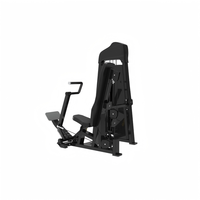 Machine de musculation commerciale pour la musculation des pectoraux assis, équipement de fitness avec pile de poids, conçue pour cibler les muscles pectoraux.