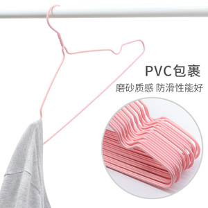 Clothes <b>Hangers</b> 10 Pack Thickened Non Slip Rectangle Hook Type For Clothes Trouser Tie <b>Hanger</b> Home Organizer - Product Image 2