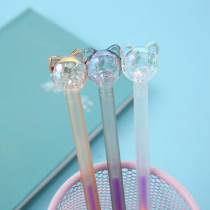 Stylo Gel Créatif en Cristal Chien Mignon <span class=keywords><strong>Shiba</strong></span> Inu à Séchage Rapide – Vente Directe Usine - Product Image 2