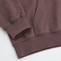 Cardigan à capuche unisexe en coton molletonné coupe ample avec fermeture éclair intégrale pour homme, style streetwear printemps, ODM