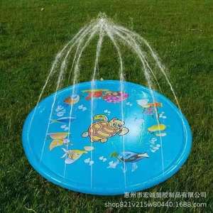 Water Spray Mat PVC 1.5cm Thickness <b>Educational</b> <b>Toy</b> For 2-4 Years Home Use Unisex Play Mats - Product Image 4