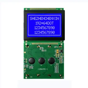 批发便宜价格12864A-1液晶显示模块屏幕点阵液晶显示模块128x64