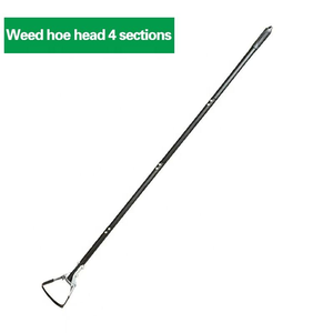 Outil de jardinage manuel 2 en 1, <span class=keywords><strong>houe</strong></span> à long manche, désherbeur multifonction, outil de déchaumage du sol pour la plantation de légumes en extérieur, jardin, cour - Product Image 4