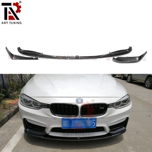 Parachoques delantero de fibra de carbono para coche, labio de parachoques delantero de fibra de carbono para BMW F30 M3, tipo modificado - Product Image 1