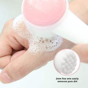 Spazzola per la pulizia manuale del viso in Silicone con doppio lato per la pulizia del viso per esfoliazione profonda dei pori - Product Image 4