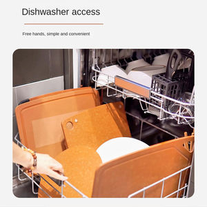 เขียงหั่นเส้นใยไม้สนบอร์ดพิซซ่าทรงกลมขนาดใหญ่ปรับแต่งได้ตามต้องการ - Product Image 2