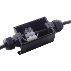 CDE101-II Plastik Luar Ruangan Tahan Air Kotak Sambungan Listrik Dapat Diadaptasikan <span class=keywords><strong>2</strong></span> Arah - Product Image 3