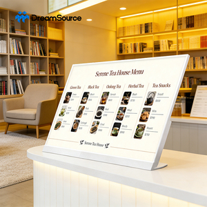 23.8 Inch Smart Display Desktop Digital Menu Board Stand Android Tablet for Sales Boost Tabletop Electronic Menu Signage - Product Image 1
