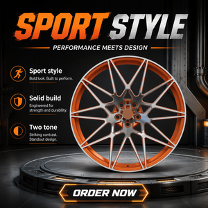Prodotti di Alta Qualità Cerchi in Lega Arancioni da 22 Pollici per <span class=keywords><strong>Auto</strong></span> <span class=keywords><strong>Dacia</strong></span> <span class=keywords><strong>Logan</strong></span> Seat Leon - Product Image 5