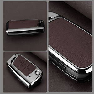กล่องใส่กุญแจรถยนต์แบบซองหนัง ทำจากโลหะผสมสังกะสี สำหรับรถยนต์ <span class=keywords><strong>Volkswagen</strong></span> vw <span class=keywords><strong>T</strong></span>-<span class=keywords><strong>CROSS</strong></span> ปี 2018 2019 2020 <span class=keywords><strong>2021</strong></span> 2022 2023 2024 2025 2026 ชุดอุปกรณ์เปลือกกุญแจ - Product Image 5