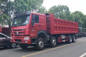รถดัมพ์6x4 8x4สีสามารถกำหนดสีได้เองการขายรถมือสองไปยังแอฟริกา - Product Image 5