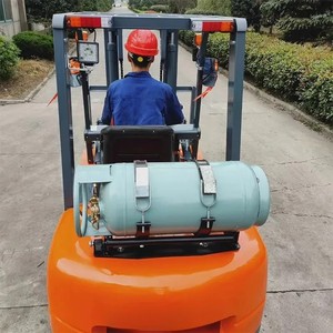 Nissan motor LPG gaz 2 Ton 3 Ton benzinli çift yakıt Forklift vinç kamyon