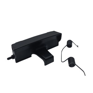 Honda Jade Armrest Box Lock Cover Center <b>Console</b> Latch Elbow Cover <b>Black</b> Plastic 83409-T4N-H01 - Product Image 1