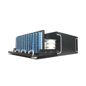 KEXINT FTTH стойка с полной нагрузкой ODF оптоволоконная распределительная рама с 144 портами SC/UPC Соединительный шнур отрезок и адаптер