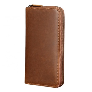 Boshiho Leather Engravable <b>Wallets</b> Genuine Leather Mans Phone <b>Wallet</b> Magnet Blank <b>Wallet</b> Double Card Holder for Engraving - Product Image 1