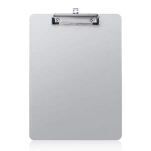 Porte-documents en métal, format A4, porte-documents médical, porte-documents en aluminium pour entrepreneurs, avec clip discret - Product Image 1