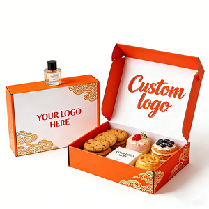 Caja de Regalo Portátil de Lujo Personalizada de Alta Gama, Material Ecológico, Diseño Delicado con Inserciones, Patrón en Relieve, para Galletas y Postres - Product Image 3